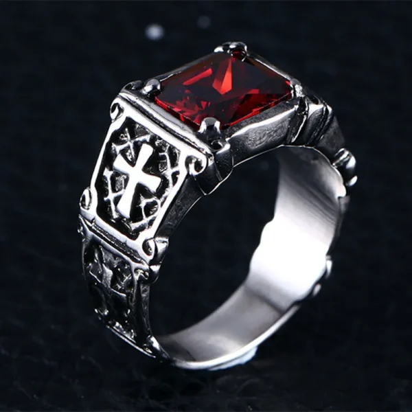 Vintage Cross Ring