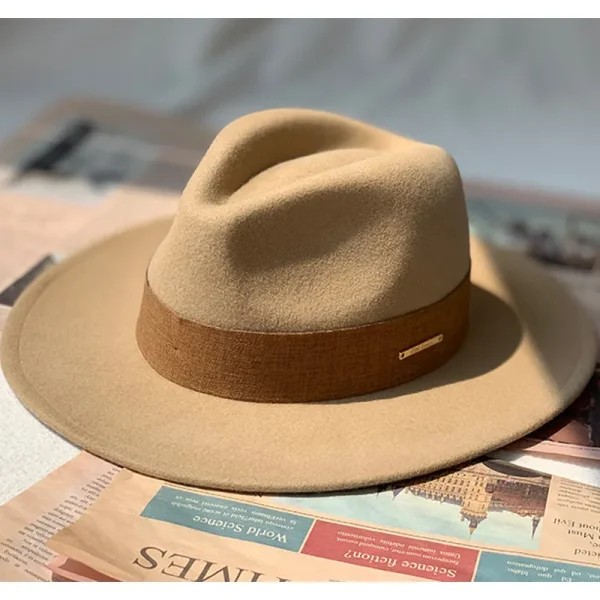 Wide Brimmed Fedora