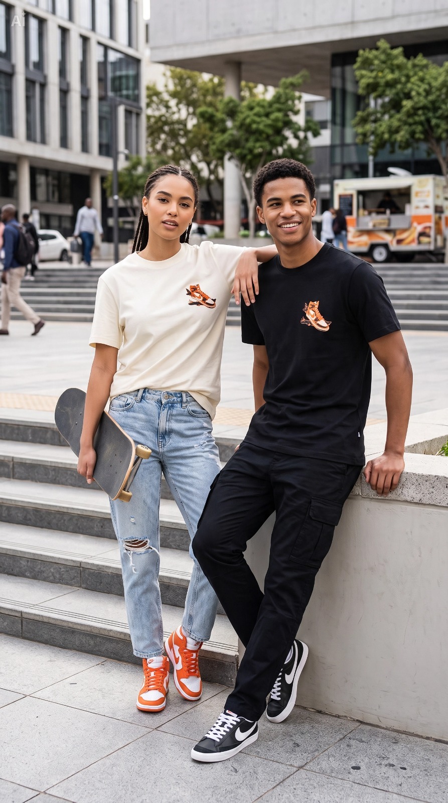 Nike Inspired Sneaker Graphic T-Shirt