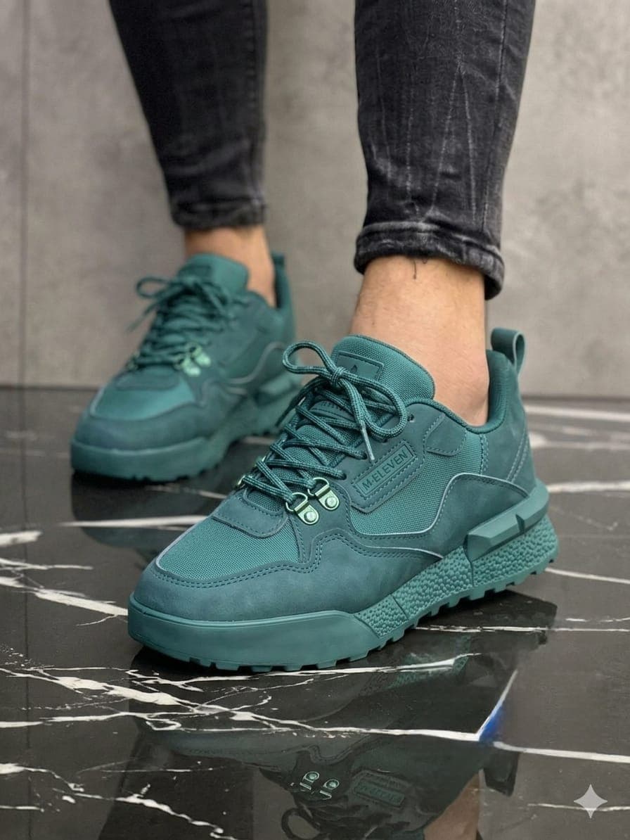 Unisex chunky lace-up lifestyle sneakers featuring layered upper detailing, padded collar, cushioned sole, and textured outsole.
